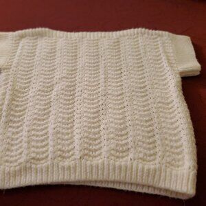 Hand crochet sweater